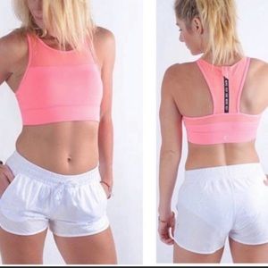 Pink Zyia Mesh Back Bra